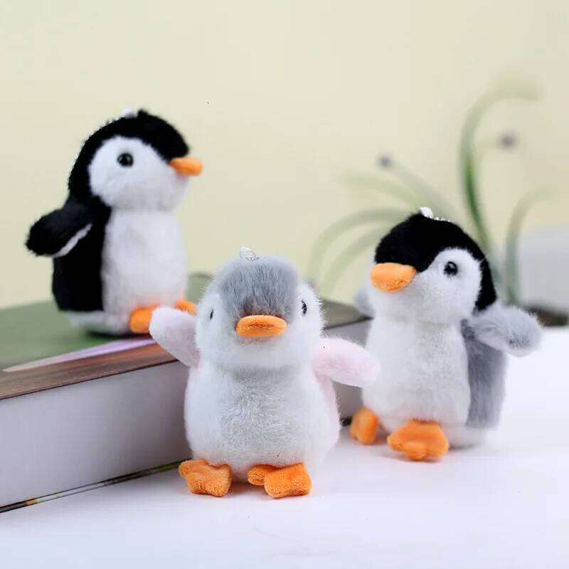 ZAKOL New Kawaii Cute Penguin Plush Doll Keychain Stuffed Animal Toy Bag Pendants Decor Birthday Holiday Gifts for Boys Girls