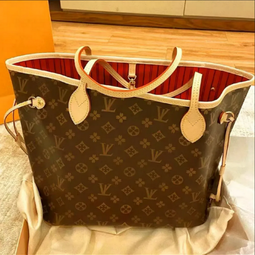 Luxury Designer Genuine Leather Bag Women Cross Body Embossed Flower Handbag Shoulder Bags Composite Lady Clutch Tote Bag Female Top Quality MM Size 40156/M40995