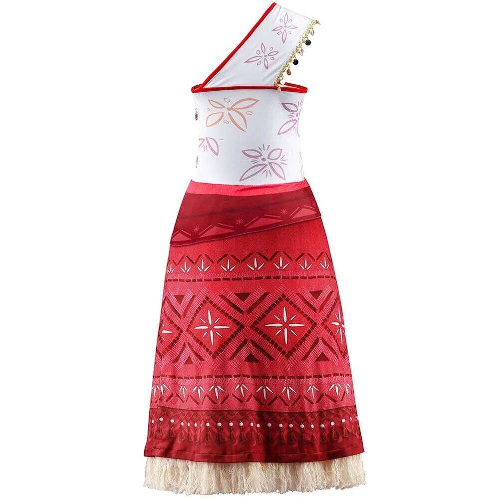 Women Movie Cosplay Moana Costume Tassel Skirt Outfits Ocean Adventure Princess For Adult Girl Carnival Halloween Dress Up