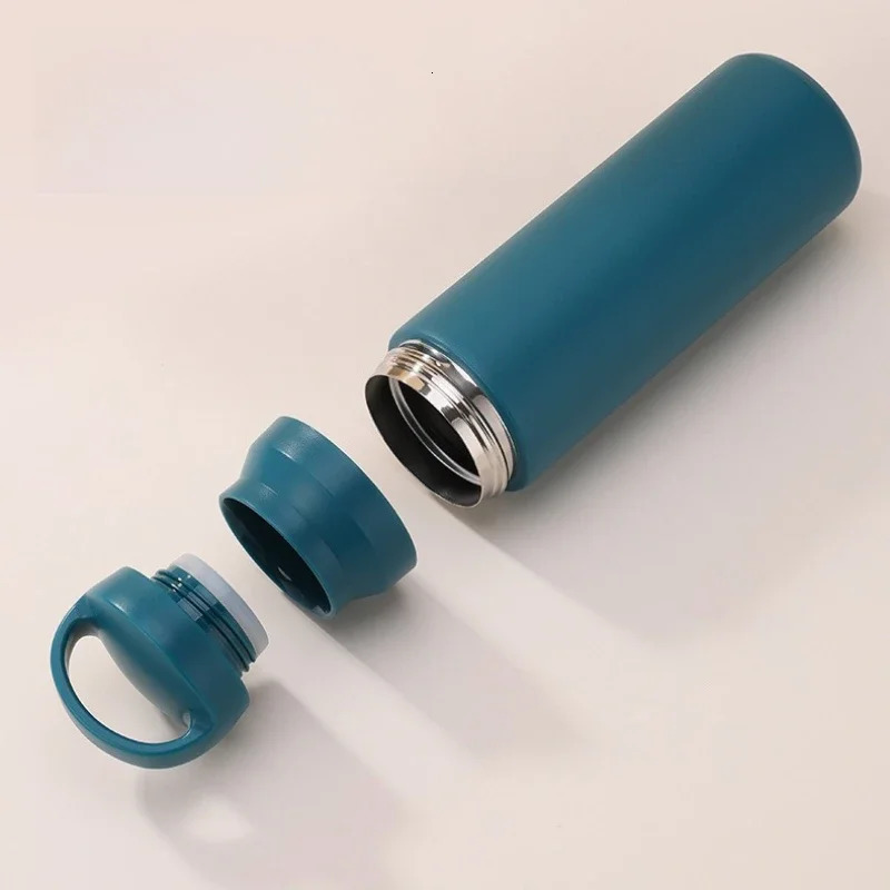 350/500ml Stainless Steel Thermal Water Bottle High-capacity Protable Vacuum Tumbler Durable Thermos Insulated Filter Drinkware 251222 W260226