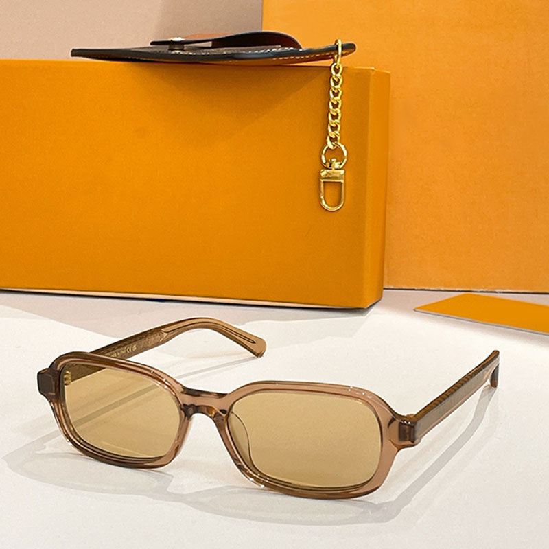 Luxury Designer Womens square Sunglasses Travel Trend Mens Goggles UV400 UV Protection High Street Catwalk Fashion Style Z3046 With Box