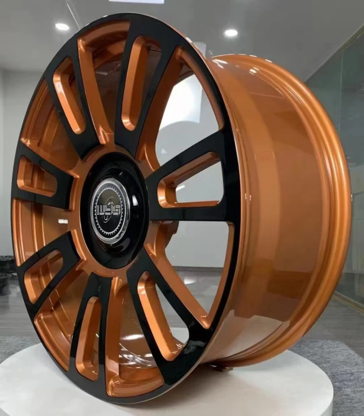 20 21 22 inch forged rims for Rolls-Royce Flying Ghost Cullinan Range Rover Phantom Aito 5*112/5*120 High quality custom orange forged wheels