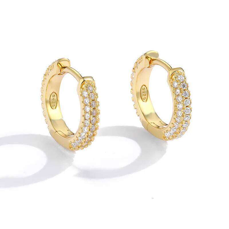 0.5-1ct D Color Moissanite Stud Earrings For Women Top Quality 100% 925 Sterling Silver Sparkling Wedding Jewelry dc3