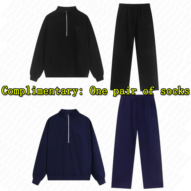 Hot sale Women's Yoga sweatshirt set Large Casual Fitness Outfit for 3D logo Comfy Round Neck Pullover Top with Cozy Pants for Workouts