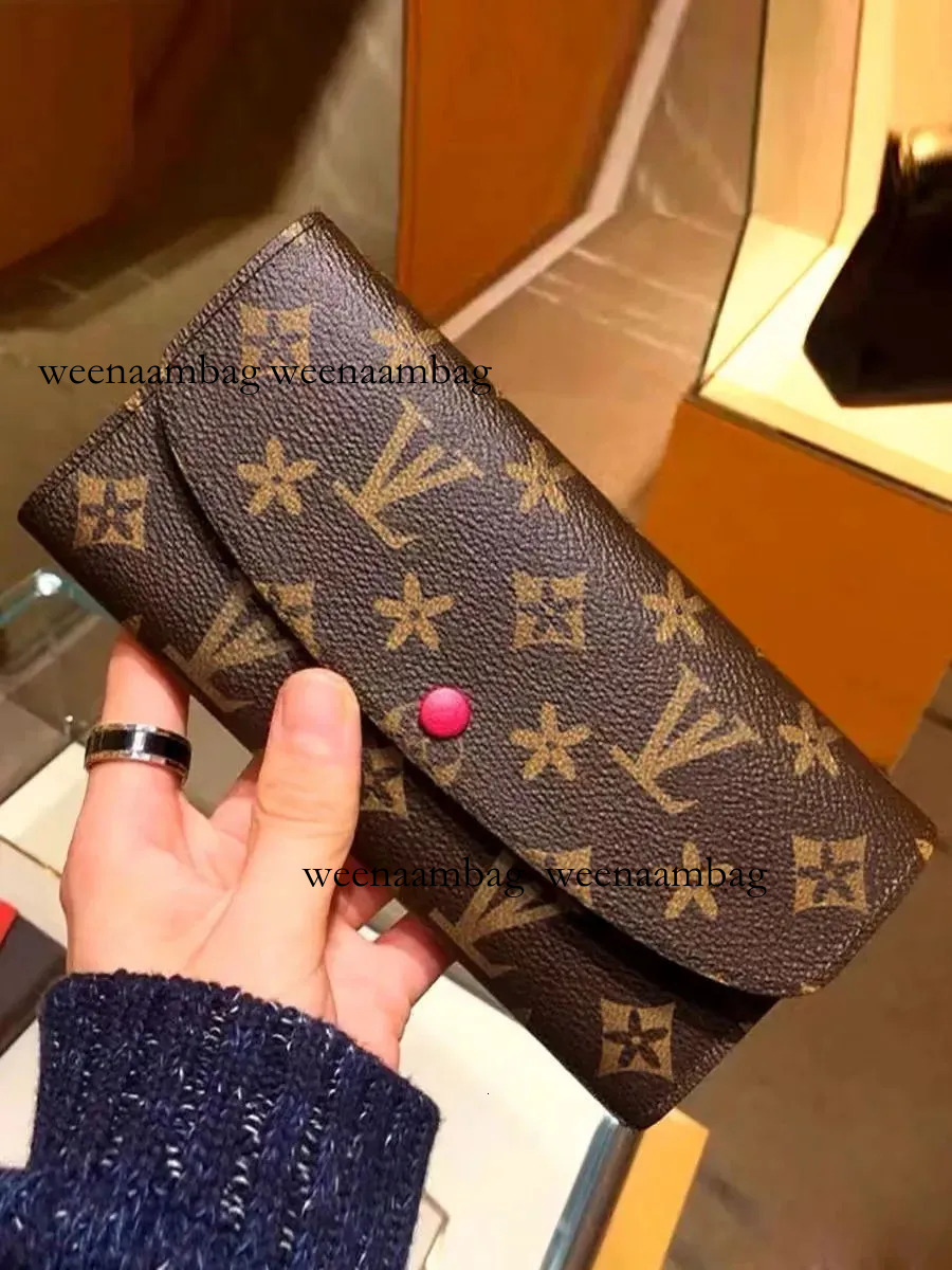 Luxurys Designers Fashion Genuine Credit Card Holder Wallets Leather Fashion Designer Women Short Wallet Woman Purse Discount Original Box