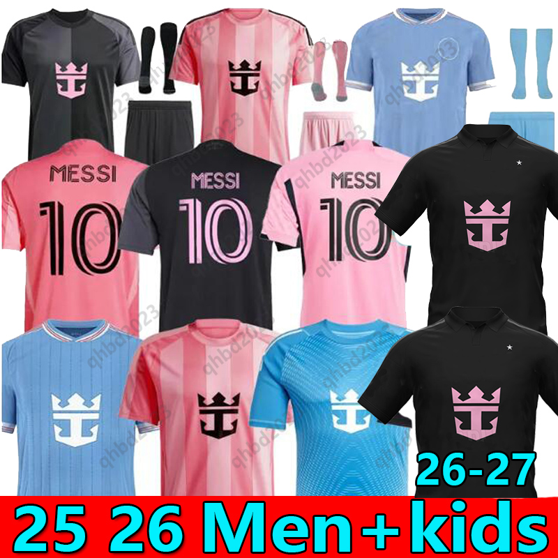 MESSIS 2025 MiamiS CF Suarez soccer jerseys Inter Matuidi MARTINEZ MOTA HIGUAIN JEAN FRAY CAMPANA YEDLIN 25 26 Men kids kit Player Fans version football shirt 4XL