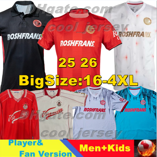 XXXL 4XL 25 26 Deportivo Toluca Soccer Jerseys Liga MX Retro 1999 01 2004 05 HELINHO MORALES PAULINHO Football Shirts 2025 2026 Player Version Men Uniforms Kids kits