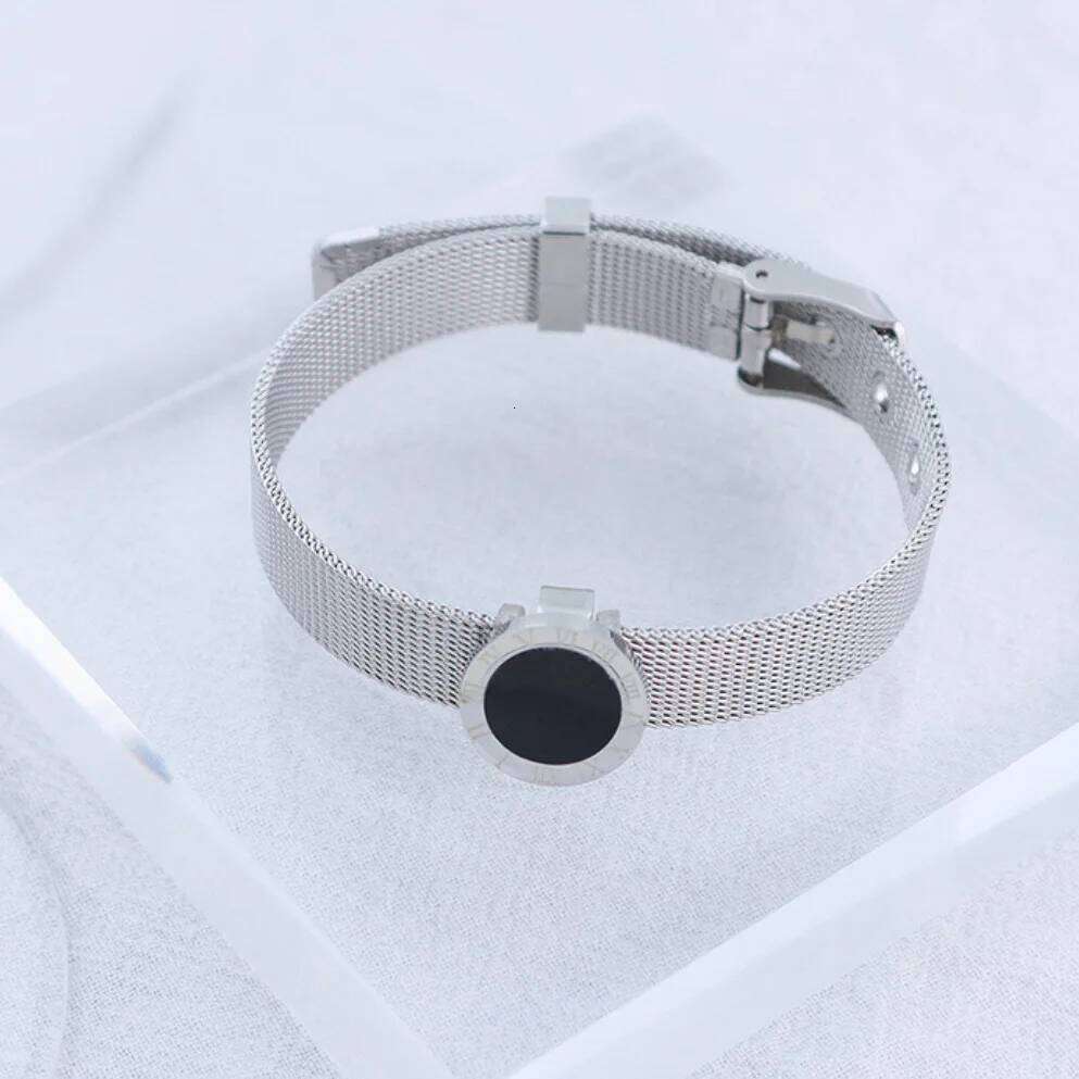 Luxury Roman Numeral Bracelets For Women Fashion Gold Color Watch Strap Bracelet Korea Party Jewlery