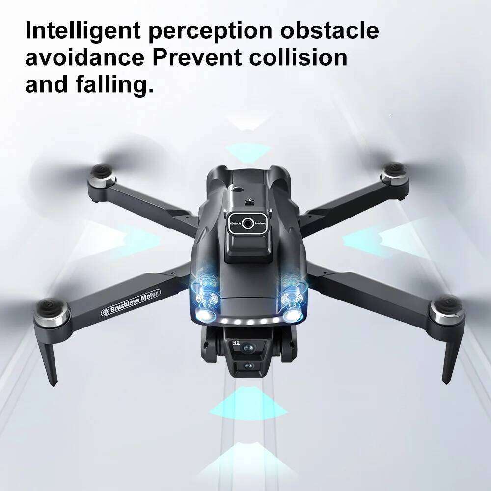 V198max Drone 8K Profesional FPV Brushless Laser Obstacle Avoidance Aerial Optical Foldable Quadcopter Mini 4K Dron SANNAING
