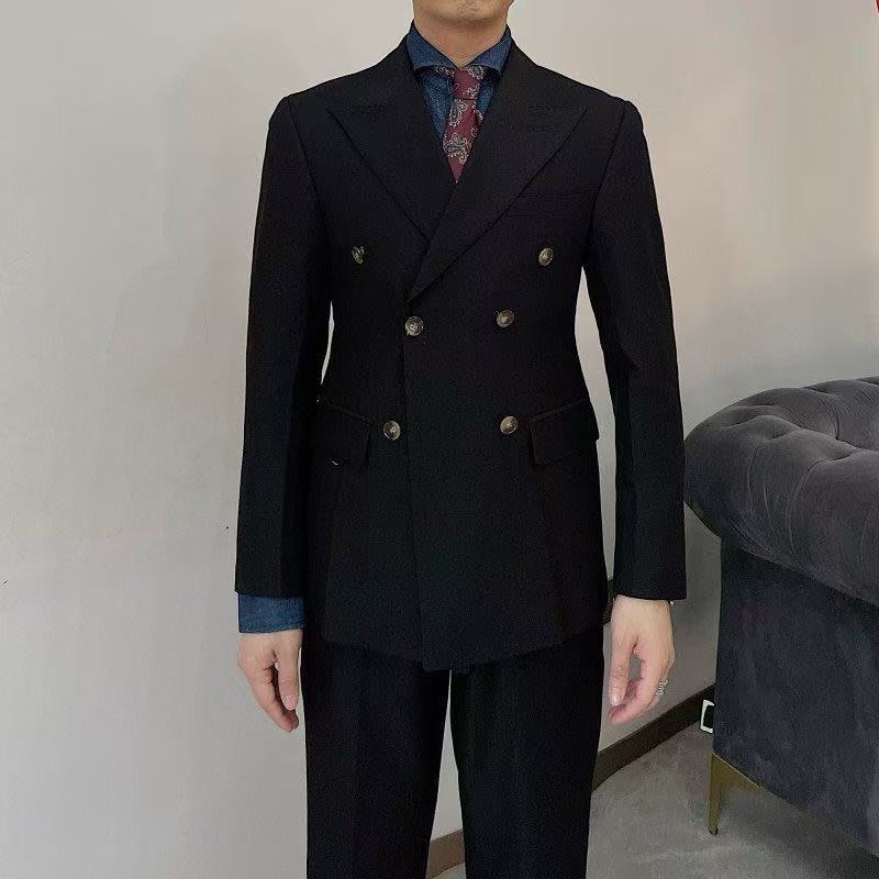 T2792 Men's Slim Fit British Style Suit