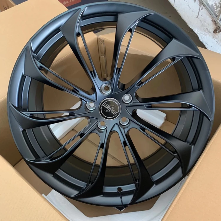 19 20-inch forged rims for Tesla Model S Model 3 Model Y 5*114.3 High quality custom black forged wheels