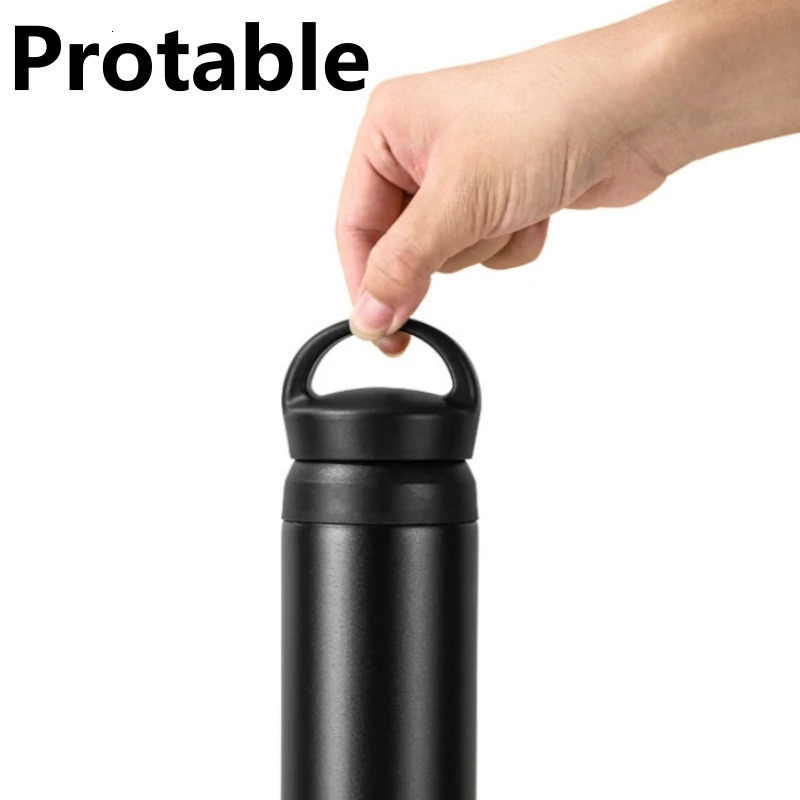 350/500ml Stainless Steel Thermal Water Bottle High-capacity Protable Vacuum Tumbler Durable Thermos Insulated Filter Drinkware 251222 W260226