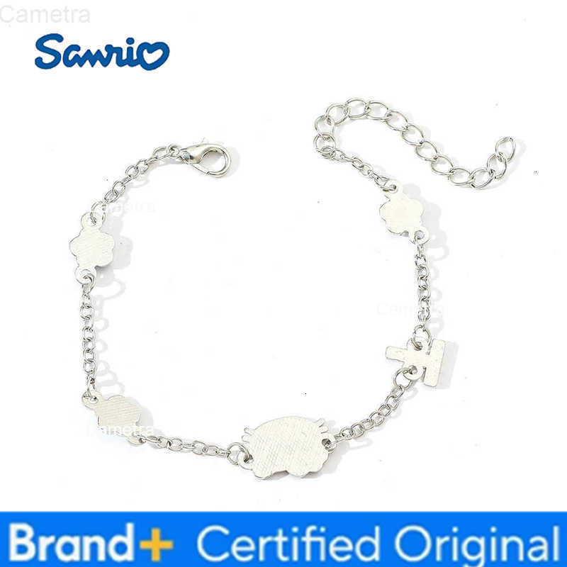 Sanrio Anime Character Hello Kitty Bracelet Fashion Cute Kitty Cat Bangle For Women Girls Birthday Jewellery Gifts H251229