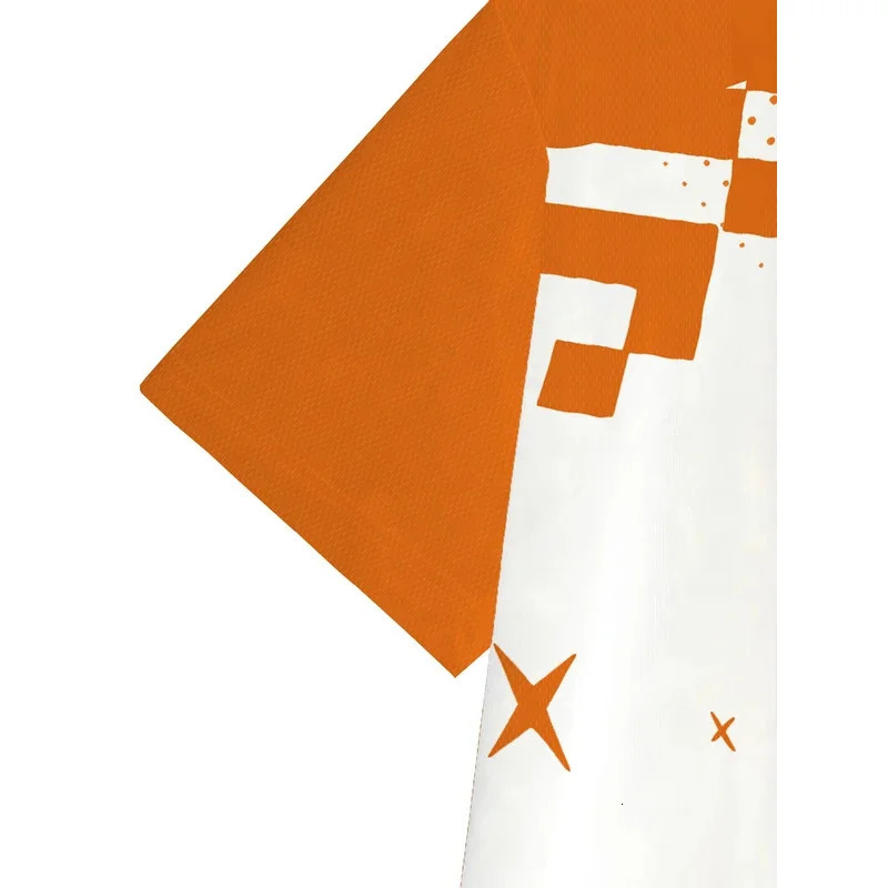 Striped gradient mens polo shirt highquality printed clothing summer casual shortsleeved loose additional clot 251219