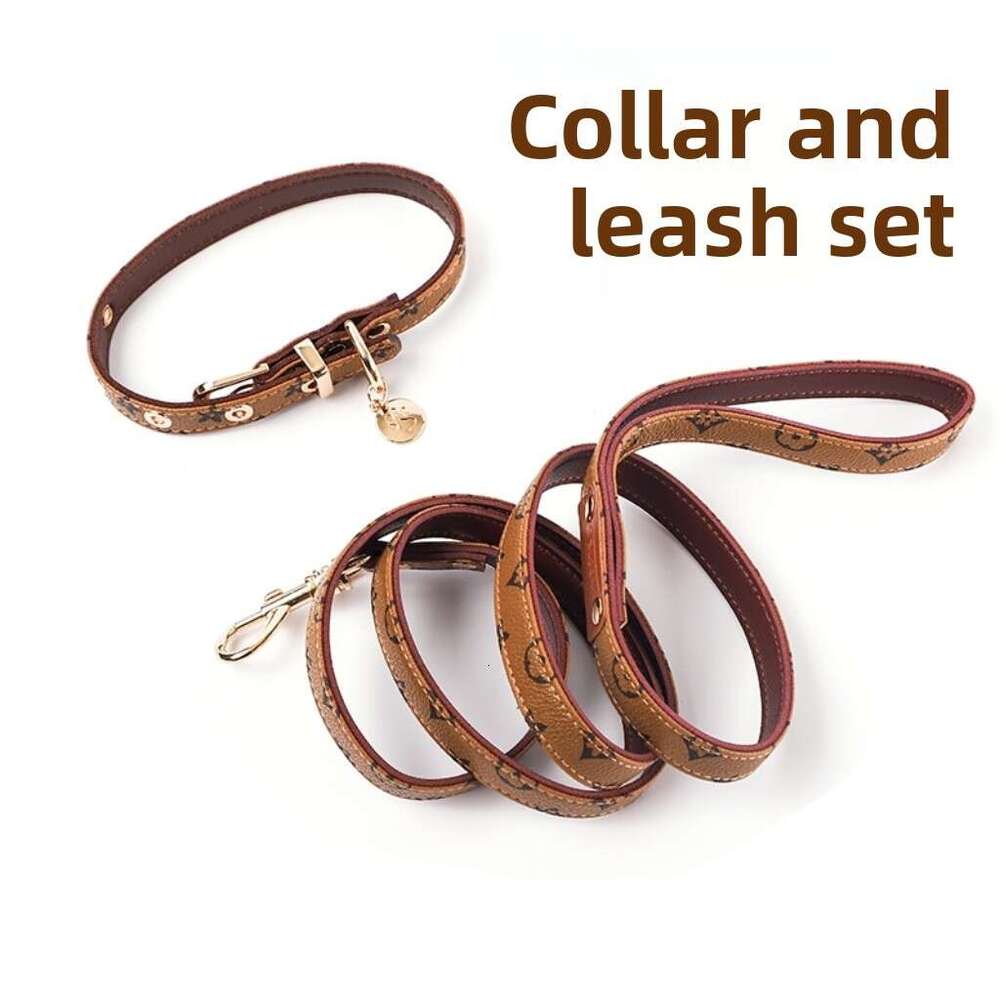 Vintage Plaid Lightweight Dog Self-Backpack Pet Chest Harness Leash Collar Set for Small and Medium Dogs