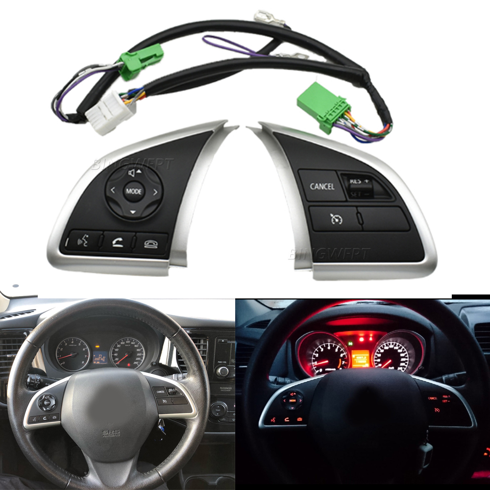 Powerful Steering Wheel Button Cruise Control Switch For Mitsubishi Asx Outlander 2014-2022