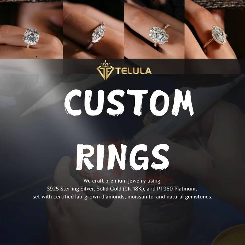 Factory Oval Cut Engagement Ring S925 Sterling Silver Moissanite Rings GRA Certified Moissanite Ring