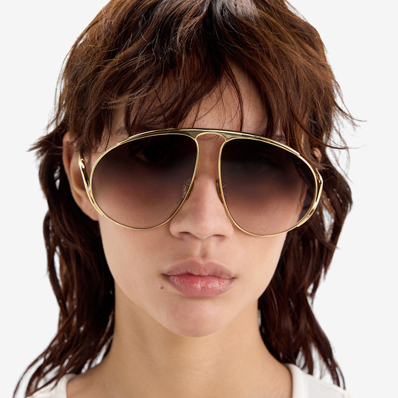 Kedun avant garde personality toad shaped fashion show sunglasses 2025 new sunglasses fashion vacation trend party sun