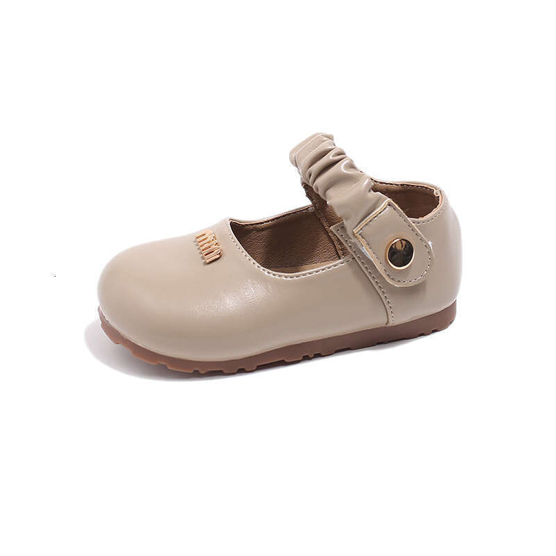 Girls' British Style Leather 2025 Spring and Autumn New Korean Version Children's Shallow Soft Sole Princess Retro Mary Jane Shoes