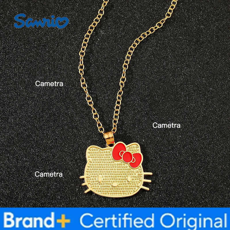 Sanrio Hello Kitty Anime Figures Cartoon Necklace Women Girl Decoration Birthday Gifts H251229