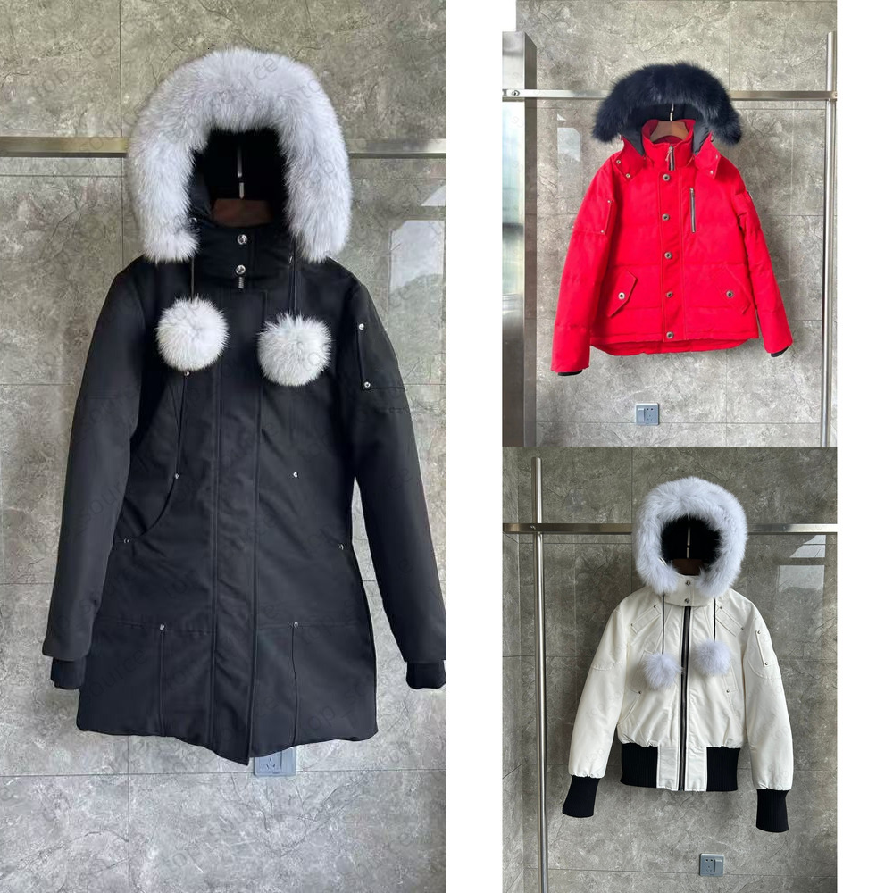 Top quality Positive Feedback Moose Jacket Designer knuckless Jacket Winter Jacket Moose Outdoor Casual Windproof Women Men's Coat Waterproof Snowproof Coats 2d3