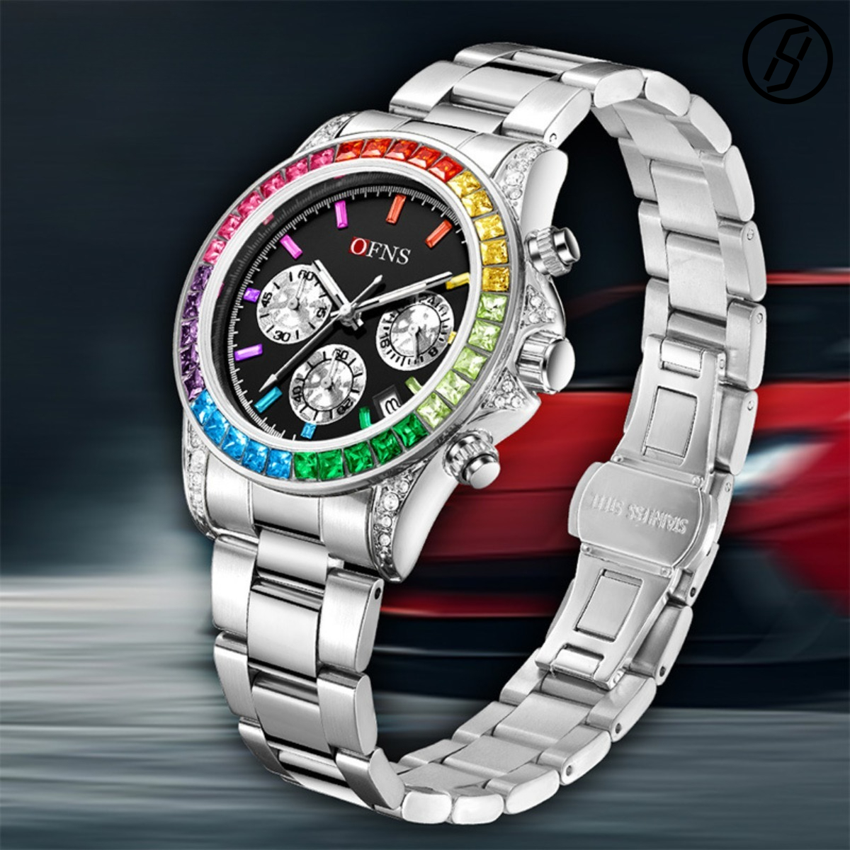 2025 Hot Selling Brand Diving Men Watch Multifunctional Chronograph Luminous Quartz Watch Waterproof Watch Business Sports Original Watch Design Watch