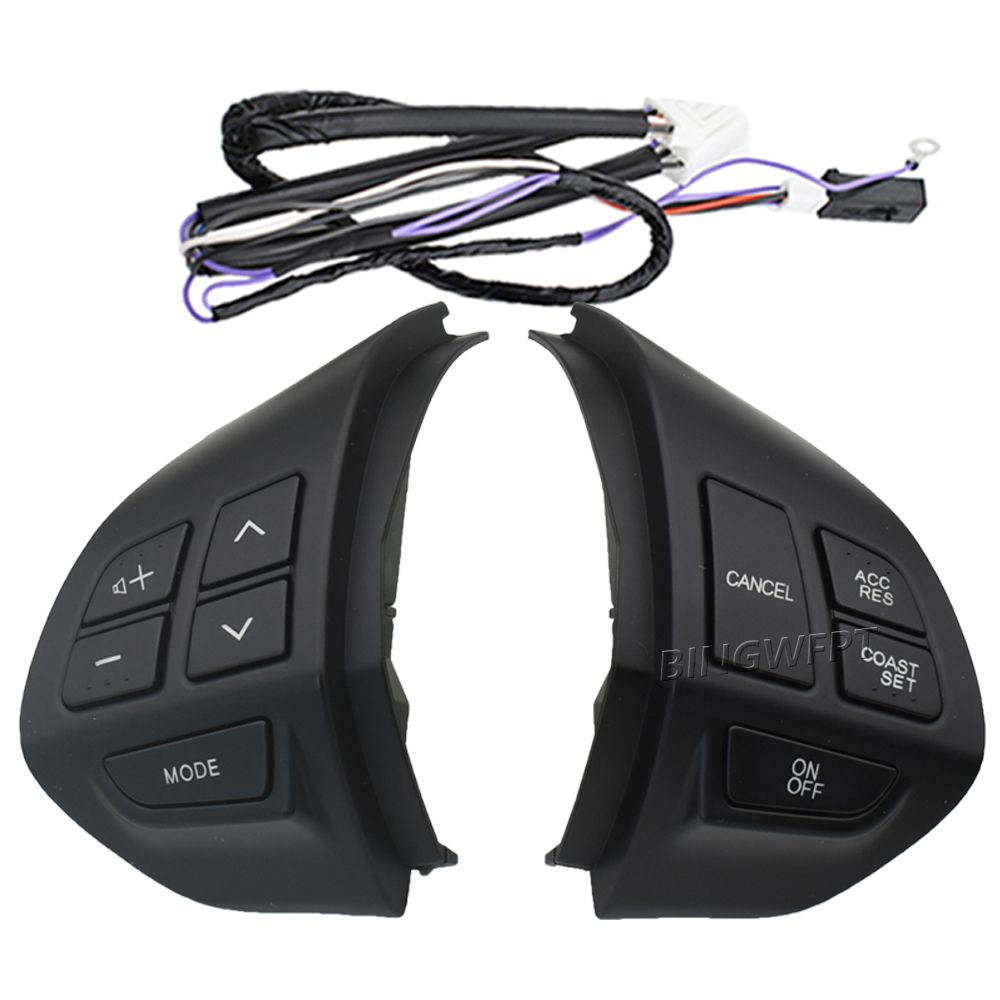 High quality Steering Wheel Audio Cruise Control Switch Button 8701A087 For Mitsubishi Asx 2007-2012 Lancer Outlander Rvr Pajero Sport 8602A008