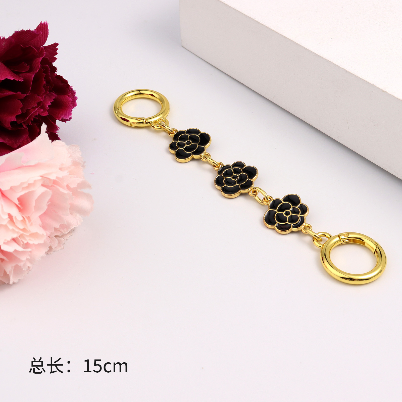 Craftsmanship Suitable for Extension Chain Underarm Modification Camellia Extended Shoulder Bag Strap Handicraft Workshop