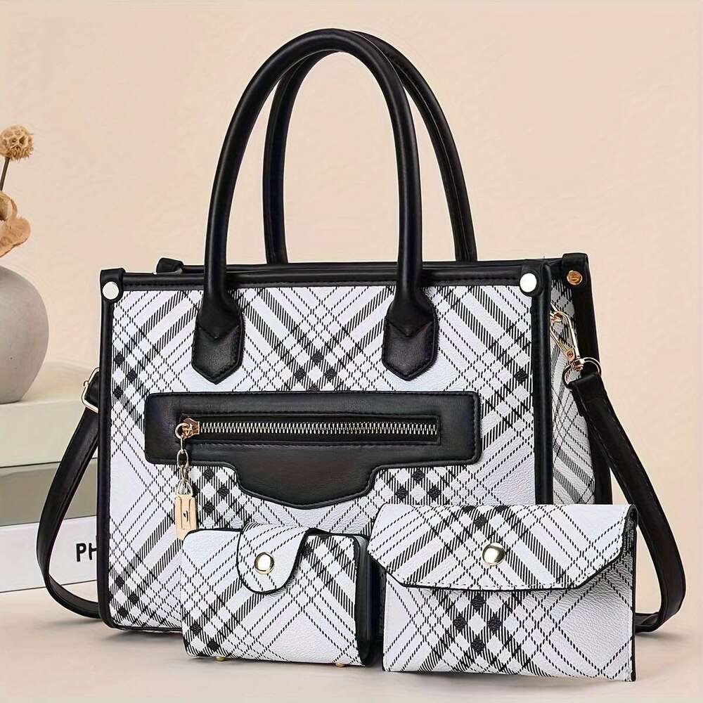 JINXIANGGUO Colorful Multi Piece Set Fashionable And Trendy S High End Casual Bag Single Handbag Handbag For Wo