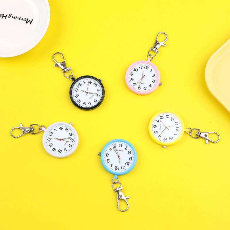 Clear Large Digital Luminous Nurse Keychain Hanging Exam Use Student Entry Civil Servant Pocket Elderly Watch