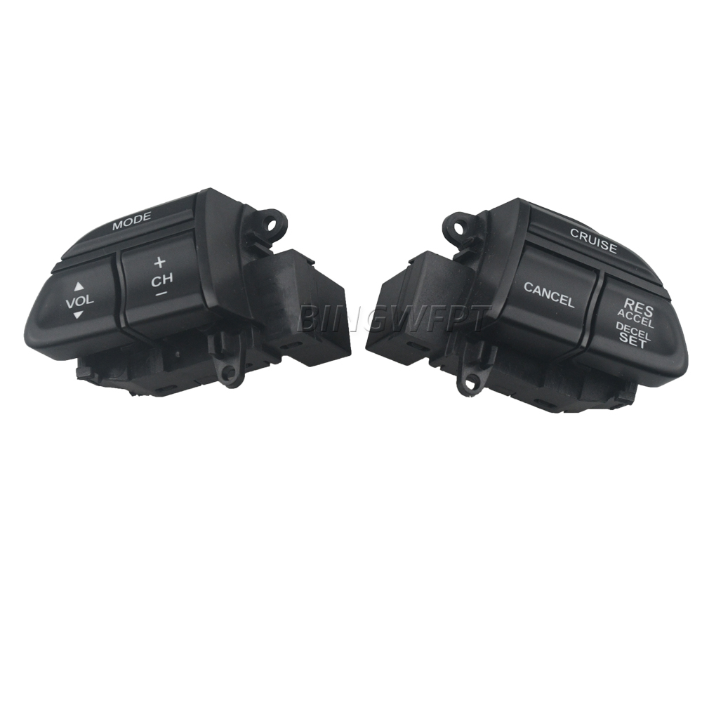 Car Steering Wheel Audio Control Button Switch With Wiring Harness For Honda Odyssey 2009-2013 78515-TA0-A81ZA