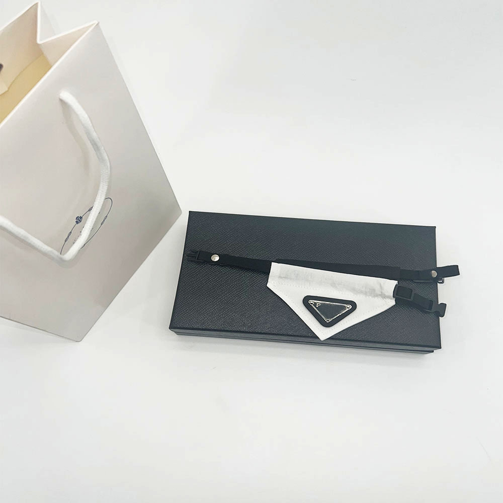 Designer Dog Bandanas with Triangle Emblem, 2-Layer Soft Triangle Bib Kerchief, Adjustable Pet Neckerchief Dog Bibs for Birthday & Costume Accessories