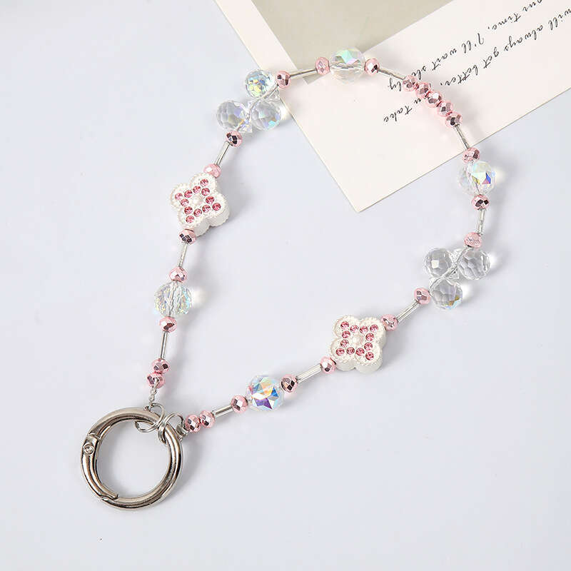 Women's Keychain Ornament Hanging Chain metal keyring key wallet Hot Sale New Rhinestone Pendant Decoration Chain Keychain Hanging