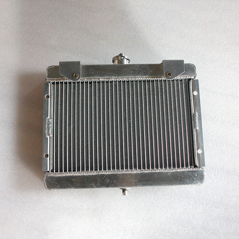 Purchase, please inquire, aluminum water-cooled radiator and radiator fan for ATV parts customized engine