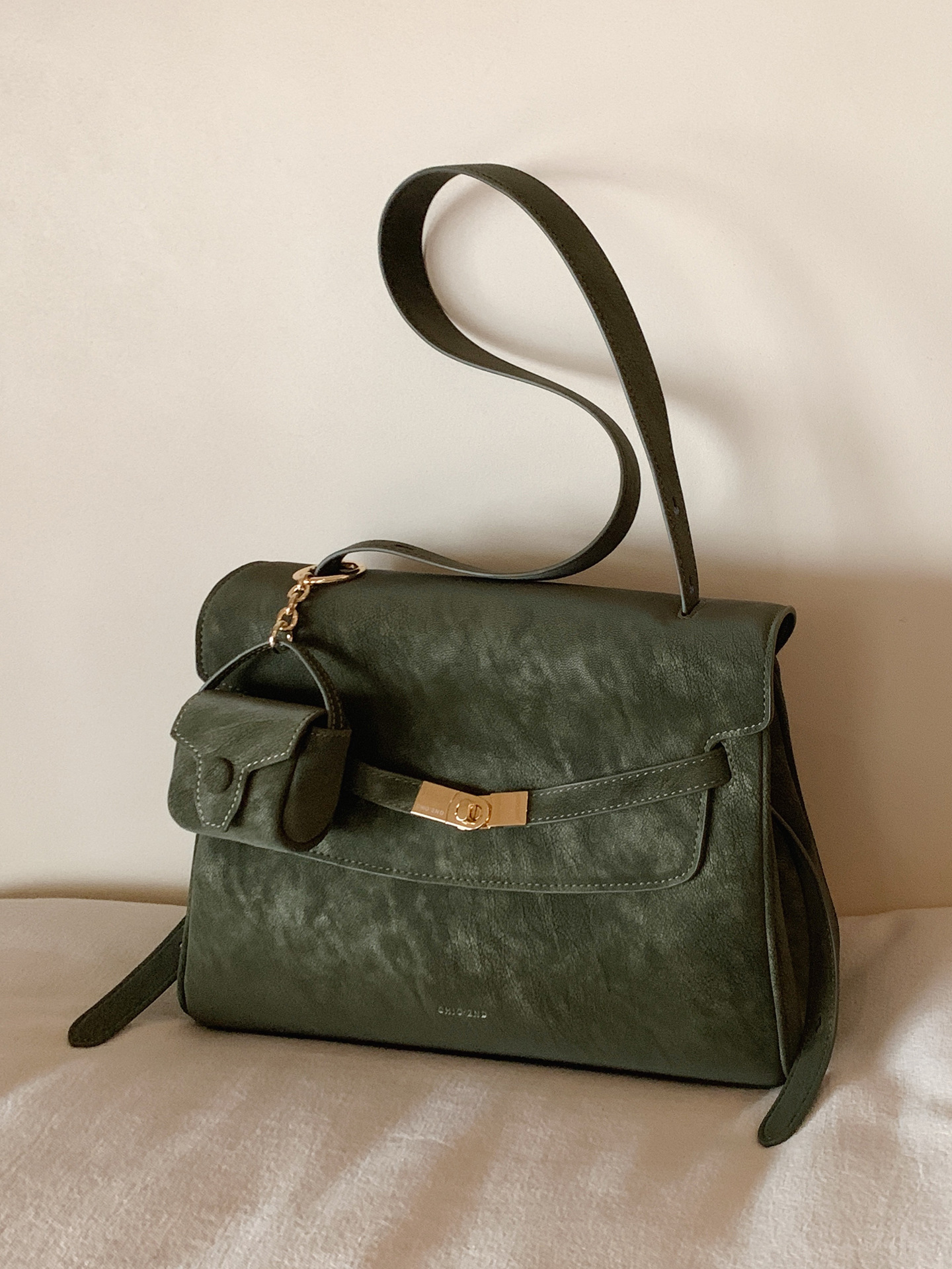 Autumn And Winter Leather Tote Bag Large Capacity Single Shoulder Under The Armpit Tote Bag Retro Commuting Assorted Mother Bag Female