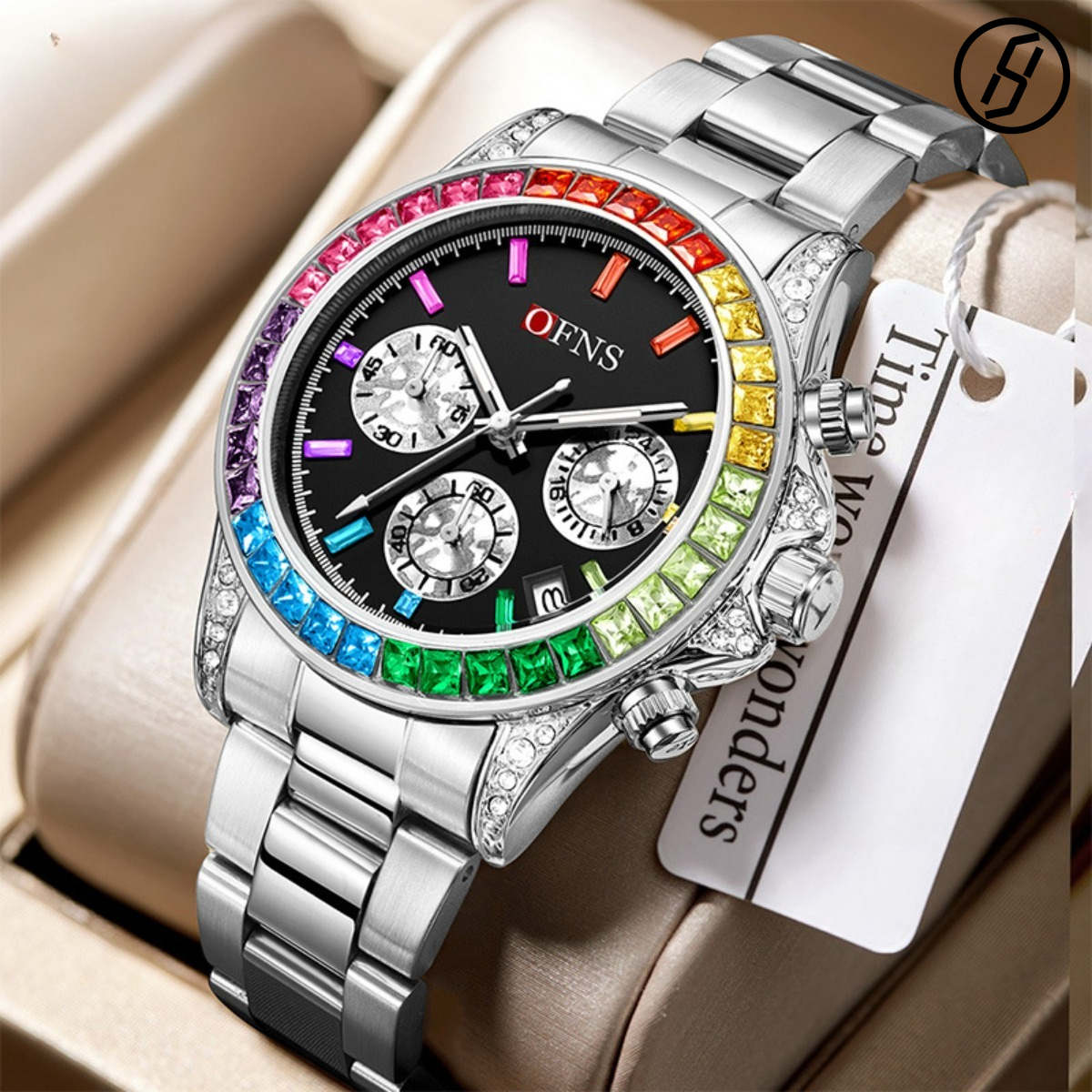 2025 Hot Selling Brand Diving Men Watch Multifunctional Chronograph Luminous Quartz Watch Waterproof Watch Business Sports Original Watch Design Watch
