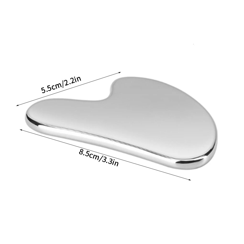 Gua Sha Facial Massage Stainless Steel Gua Sha Massage Tool Anti-Aging Firming Face Cooling Eye SPA Body Massage Tool 251222
