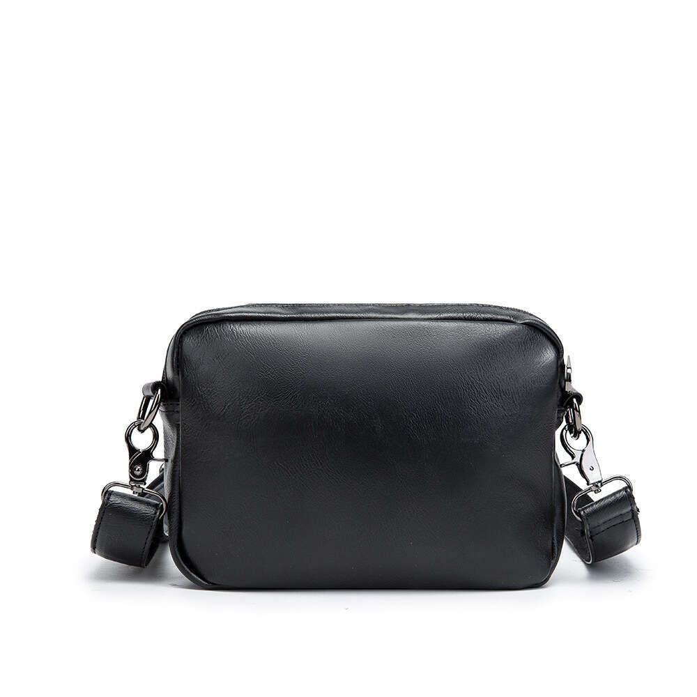 Single Shoulder Korean Style Small Square Anti Theft Durable Leather Messenger Travel Business Trip Crossbody New Men S Bag High Quality Luxury Bag