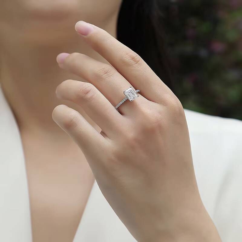 Igi Certified Lab Grown Cushion Cut Diamond Engagement Ring New Zealand Diamond Certified Product Platinum Jewelry