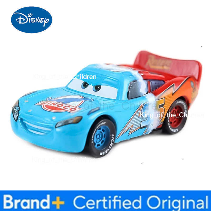 Disney Cars 3 Pixar Cars Cartoon Two-color Racing Metal Diecast Toy Car 155 Lightning McQueen Birthday Present Boy Kids Toys H251229