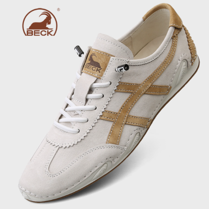 BECK men's shoes 2025 new autumn and winter breathable soft-soled sports Forrest shoes men's casual shoes