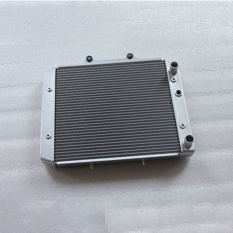 Purchase, please inquire, aluminum water-cooled radiator and radiator fan for ATV parts customized engine