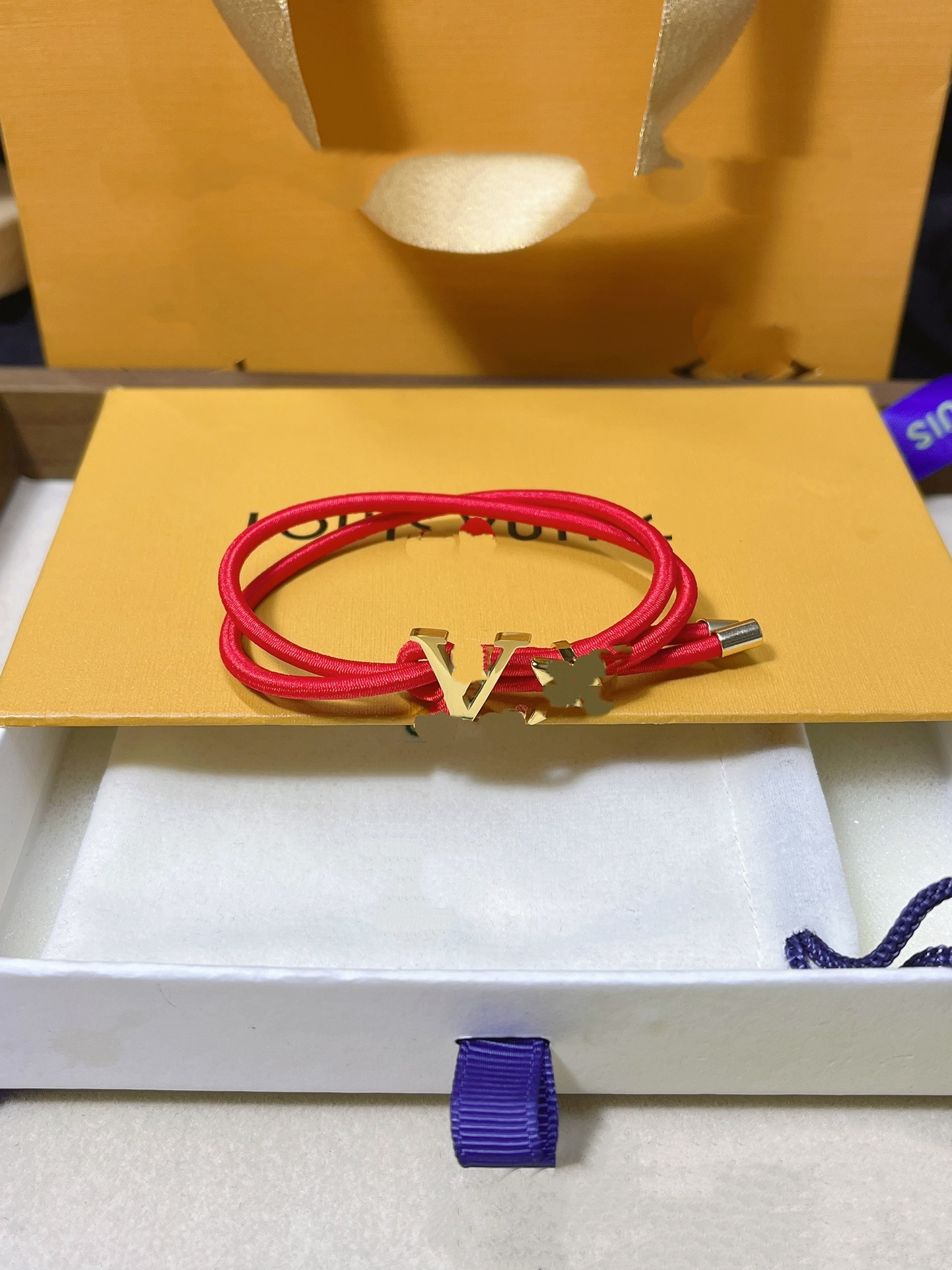 Internet Celebrity New Chinese Style Couple Fashion Designer Jewelry Ladies Bracelet Gold Plated Rope Bracelets
