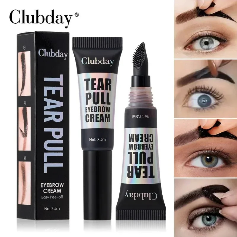 15-minute Semi anent Eyebrow Dye Tint Fast Gel Peel Off Eyebrows Tint Dye Makeup Eyebrow Cream Natural Brow Tattoo Cosmetics 251224