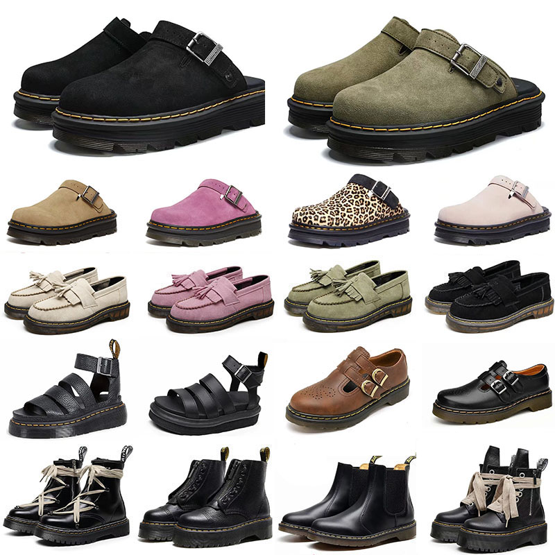 Free Shipping Designer Martin boots Oxford Bottom Ankle booties summer leather sandals classic outdoor for men and women