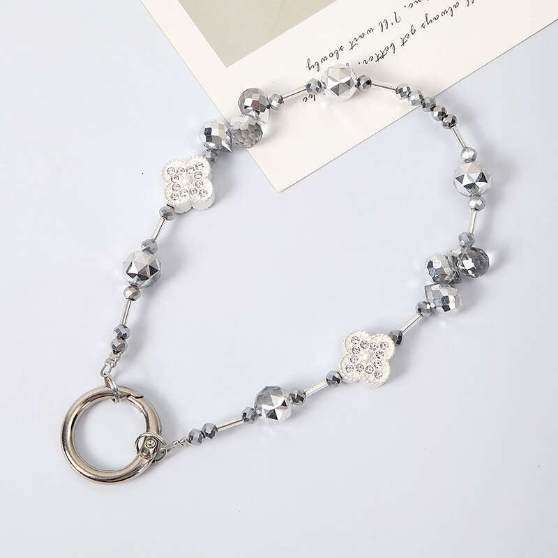 Women's Keychain Ornament Hanging Chain metal keyring key wallet Hot Sale New Rhinestone Pendant Decoration Chain Keychain Hanging