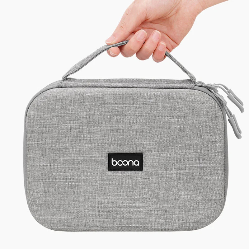 Waterproof Hard Shell Digital Gadgets Storage Bag Travel Organizer for Electronics Accessories HDD Earphone Storage Box 251224