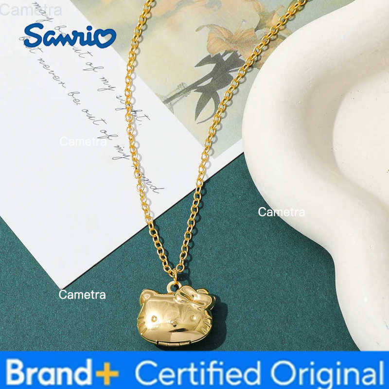 Sanrio Hello Kitty Openable Toy for Women Fashionable Kids Gift Silver Gold Color H251229