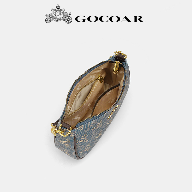 COCOAR New design elegant women's bag 2026 retro printed fashionable high-end versatile exquisite shoulder bag