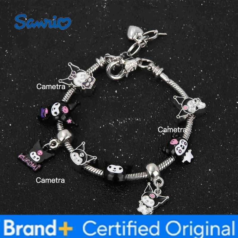 Sanrio Kawaii Kuromi Melody Bracelet Pendant Girl Detachable DIY Bracelet Fans Gift Cosplay Props For Women Jewelry H251229